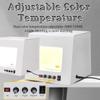 22cm Light Box Portable Photo Box Booth with 3000-5500k Adjustable Brightness, Mini Photo Studio Tent Jewelry Light Box for Product Photography, 360 Electric Rotating Turntable view 4