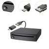 ZGUZMCMK USB Vehicle DVD Cd Players Universal Multipurpose Black Easy to Install Professional Accessory Compact Portable Plug and Play view 2
