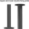 360 Degree TV Floor Stand TV Ceiling Mount, Adjustable Bracket Partition Wall Rotating Rack Rotating TV Cabinet Rotating Base Up To 110 Lbs, Fits 32 75inch LED Screen Display,85-109cm view 3