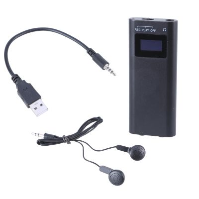 64GB Digital Voice Recorder Voice Activated Recorder For Lectures Meetings Interviews Dictaphone Recorder Device Tape