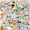 100PCS Funny Stickers for Adults, Funny Animal Stickers Pack for Water Bottles, Cute Meme Sticker for Laptop, Bumper, Phone Decals view 1