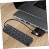 MERRYHAPY USB Hub with Ports Independent Power Control Overload Protection Portable Data Splitter for Ultrabook Tablet Reliable USB Hub Accessory for Fast Data Transfer view 4