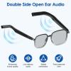 LVTEL Smart Glasses, Bluetooth Sunglasses Photochromic Lenses & Blue Light Blocking-Wireless Eyewear for Calls, Music Voice Assistant-Lightweight Frame for Work Indoor, Outdoor view 3