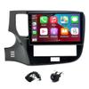 10" Double Din Car Radio Stereo with Wireless w/carplay w/Android 13 Auto for Mitsubishi Outlander 2020-2022 IPS Car Audio Receiver w/WiFi GPS w/Bluetooth AHD Backup Camera Mic,SWC/FM, 2+32G view 1