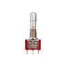 1pcs T80-T T8014-LKBQ Series Round Top Anti-mishandling Locking Lever 6.35mm 3 Pines 3 Mount Mini Toggle Switch view 2