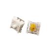 10Pcs 3 Pin Clicky Tactile Switch Black/Blue/Silver/Brown/Red/Yellow/Purple Game Mechanical Keyboard Switches(Yellow) view 1