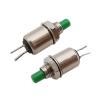 2/5/10Pcs DS 402 Self-Reset/Momentary Micro Push Button Switch 5mm Metal Mini 2PIN Switch Red Green Black(Green,2Pcs) view 1