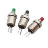 2/5/10Pcs DS 402 Self-Reset/Momentary Micro Push Button Switch 5mm Metal Mini 2PIN Switch Red Green Black(Green,2Pcs) view 3