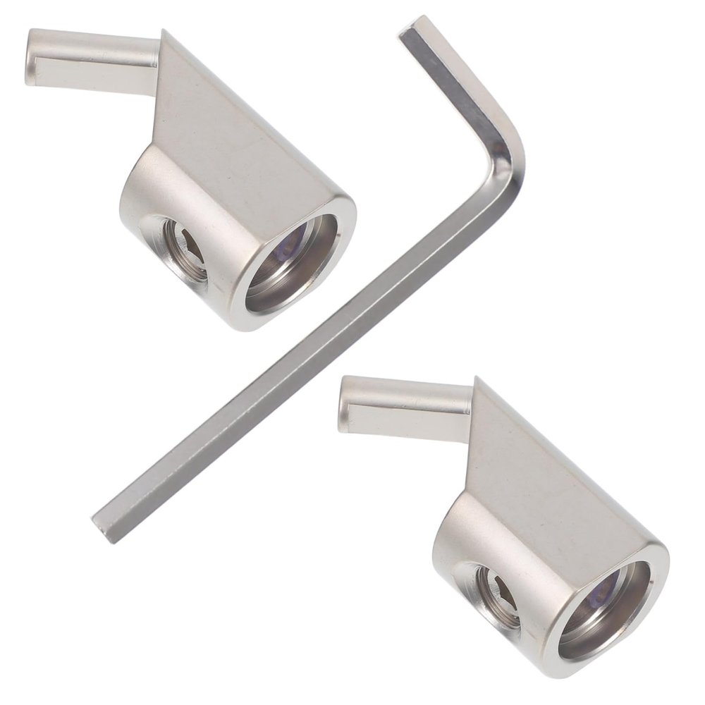LIFKOME 0 Gauge Wire Reducer Set 2pcs Car Audio Power Input Reducers for Amplifiers Compatible Car Audio Systems Heavy Duty Terminal Connectors