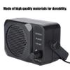 Mtlavishness Car Mobile Radio External Speaker Adjustable Volume 4 Meter Line Length Mono Playback Small Size Clear Sound ABS Material for in Car Use view 3