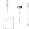2025 New Power Socket Expander, Access Hard-to-Reach Outlets, Outlet Extender Pole for Behind Couches, Rotating Extendable Outlet Features USB-A USB-C and 2 Ac Outlets view 1