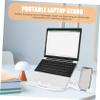 OSALADI Ergonomic Laptop Stand for Desk Portable Folding Notebook Holder for Home Office Compatible with Lenovo Adjustable Height Lightweight Design view 3
