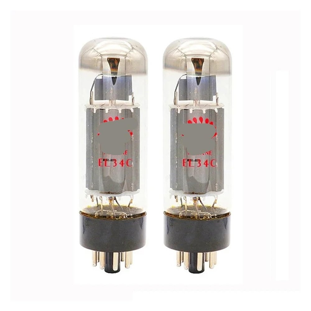 Tube EL34C paired Replacement EL34 6CA7 6L6 for Tube Amplifier HiFi Power Amplifier Audio(2 pcs)