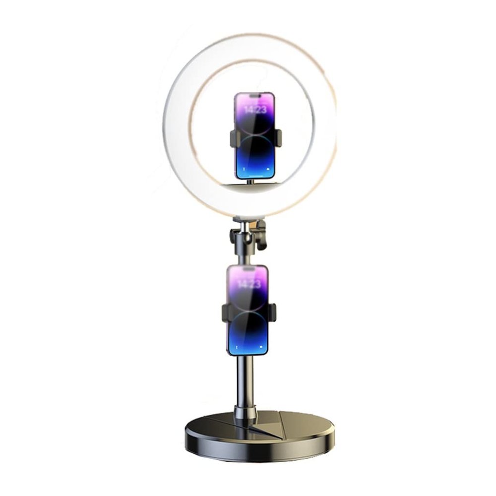 YUYUFA Mobile Phone Live Broadcast Bracket Fill Light Equipment a Full Set of Selfie Beauty Anchor Special Photo Artifact(D)