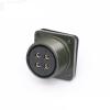 DAHSLNWKN MS5015 MS3102A-20-4S U.S. Military Standard Aviation Plug SocketConnector view 1
