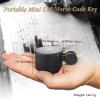 Putikeeg Mini Morse Code Key - CW Dual Paddle with Magnetic Base, Magnetic Return Paddles Morse Lambic Key for Amateur Ham Radio(Black) view 3