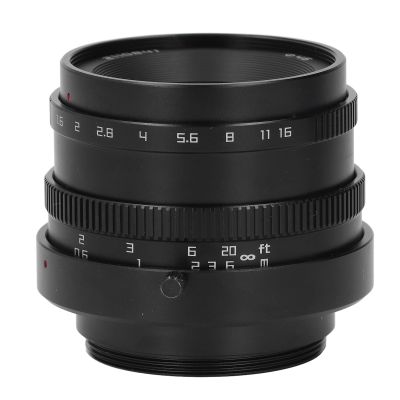 35mm F1.6 Industrial Lens High Precision Aluminum Alloy Camera Lens for LCD Semiconductor Electronic Component Inspection M42 Mount