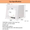 Electric 360 Turntable Gold and Silver Jewelry Photo Light Box Kit, Smart Photography Turntable 20/30CM Photo Studio Photography Light Box Softbox Dimmable Rotating Turntable,T30 view 4