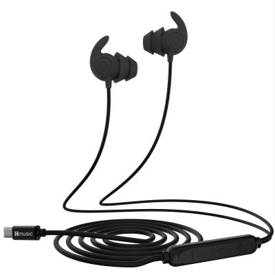 Hmusic USB C Wired Sleep Earbuds, 2g Lightweight Earphones for Side Sleeper