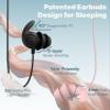 Hmusic USB C Wired Sleep Earbuds, 2g Lightweight Earphones for Side Sleeper view 3