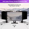 AIZYR Magnetic Computer Privacy Screen Filter, Anti-Scratch Anti Blue Light Blocking Screen Filter, Hanging Anti Spy Black Protective Film Removable,23inch 524mmx306mm view 2