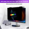 AIZYR Magnetic Computer Privacy Screen Filter, Anti-Scratch Anti Blue Light Blocking Screen Filter, Hanging Anti Spy Black Protective Film Removable,23inch 524mmx306mm view 3
