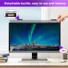 AIZYR Magnetic Computer Privacy Screen Filter, Anti-Scratch Anti Blue Light Blocking Screen Filter, Hanging Anti Spy Black Protective Film Removable,23inch 524mmx306mm view 4