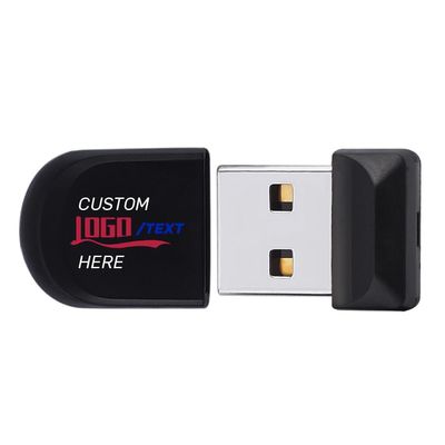 Custom Super Mini USB Flash Drive | Bulk Branded Memory Stick with Logo | High-Speed USB 2.0 | Compact Promotional Gift & Data Storage Solution (128MB,100PCS)