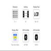 TUOPUONE LCD-1602 I2C Module Green Color 32 Characters LCD 3.3V/5V Backlight Adjustable view 3