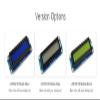 TUOPUONE LCD-1602 I2C Module Green Color 32 Characters LCD 3.3V/5V Backlight Adjustable view 4