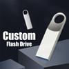 Custom Metal USB Flash Drive | Bulk Branded Thumb Drive with Logo | USB 2.0 High-Speed Drive | Promotional & Corporate Gift Solution (2G,50PCS) view 3