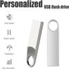 Custom Metal USB Flash Drive | Bulk Branded Thumb Drive with Logo | USB 2.0 High-Speed Drive | Promotional & Corporate Gift Solution (2G,50PCS) view 4