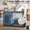 Portable Digital Radio FM/AM/SW/MW Full Band Radio Receiver LCD Display view 2