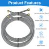 Equalizer Cables N33 / BH-7500-41 for Rotary Lift Model SPOA9-100, SPOA9-200, SPOA9-300, SPOA9-400 Set of 2 view 4
