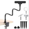 Etour 19-inch Webcam Mount Stand for Desk, 2026 Upgraded Desk Clamp & Gooseneck Arm Stand for Logitech Webcam BRIO 4K C920 C920s C922 C922x C925e C930 C930e C960 C615 NexiGo N60, Cam with 1/4" Thread view 1