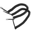 POPETPOP 2Pcs Coiled Telephone Cord Flexible Telephone Accessory for Landline Phones Signal Transmission Soft Tangle Design for Convenient Use view 1