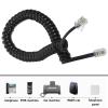 POPETPOP 2Pcs Coiled Telephone Cord Flexible Telephone Accessory for Landline Phones Signal Transmission Soft Tangle Design for Convenient Use view 3