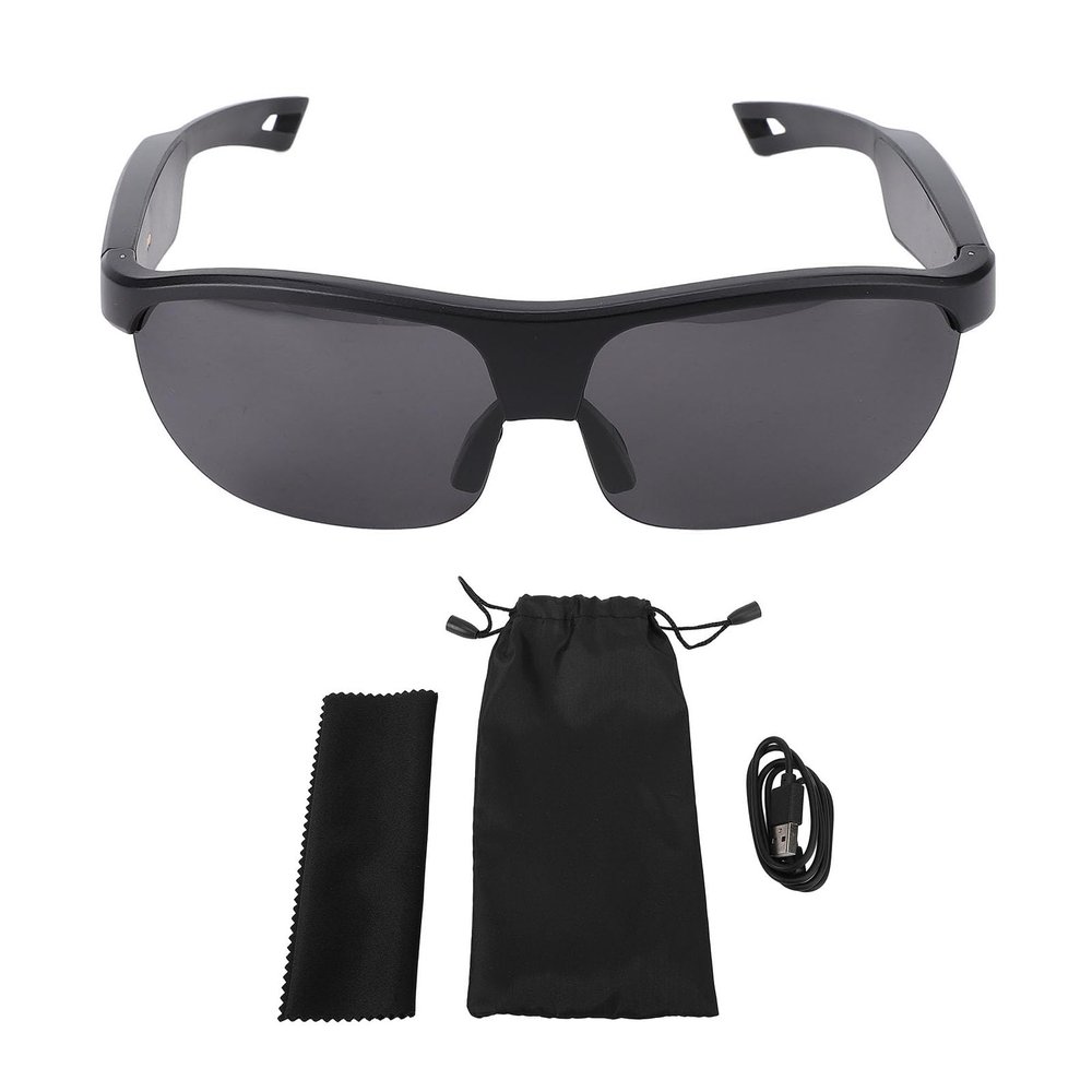 CHEOTIME AI Translator Smart Glasses, Bluetooth 5.3 Glasses Real Time Polarized Translator Glasses with Built in Mic Speaker for Music Call