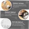ARTIBETTER USB Cable Organizer Storage Box Wire Caddy Cord Organizer Box Cable Holders view 3
