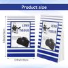 500 Pcs Lens Paper Microscope Lens Tissue Lens Cleaner Paper Lens Cleaner Cloth for Microscope Lens Microscope Tissue Glasses Cleaner Paper for Camera Lenses Microscopes Computer Screens Magnifiers view 2