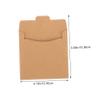 DOITOOL 50pcs CD Paper Sleeves Portable DVD Storage Envelopes Kraft Paper CD Bags for Home and Travel Disc Protectors view 2