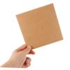 DOITOOL 50pcs CD Paper Sleeves Portable DVD Storage Envelopes Kraft Paper CD Bags for Home and Travel Disc Protectors view 4