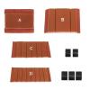4PCS Camera Bag Case Insert Partition Divider Shock-Proof & Anti-Collision Cameras Lens Protective Separator Pad Set view 1