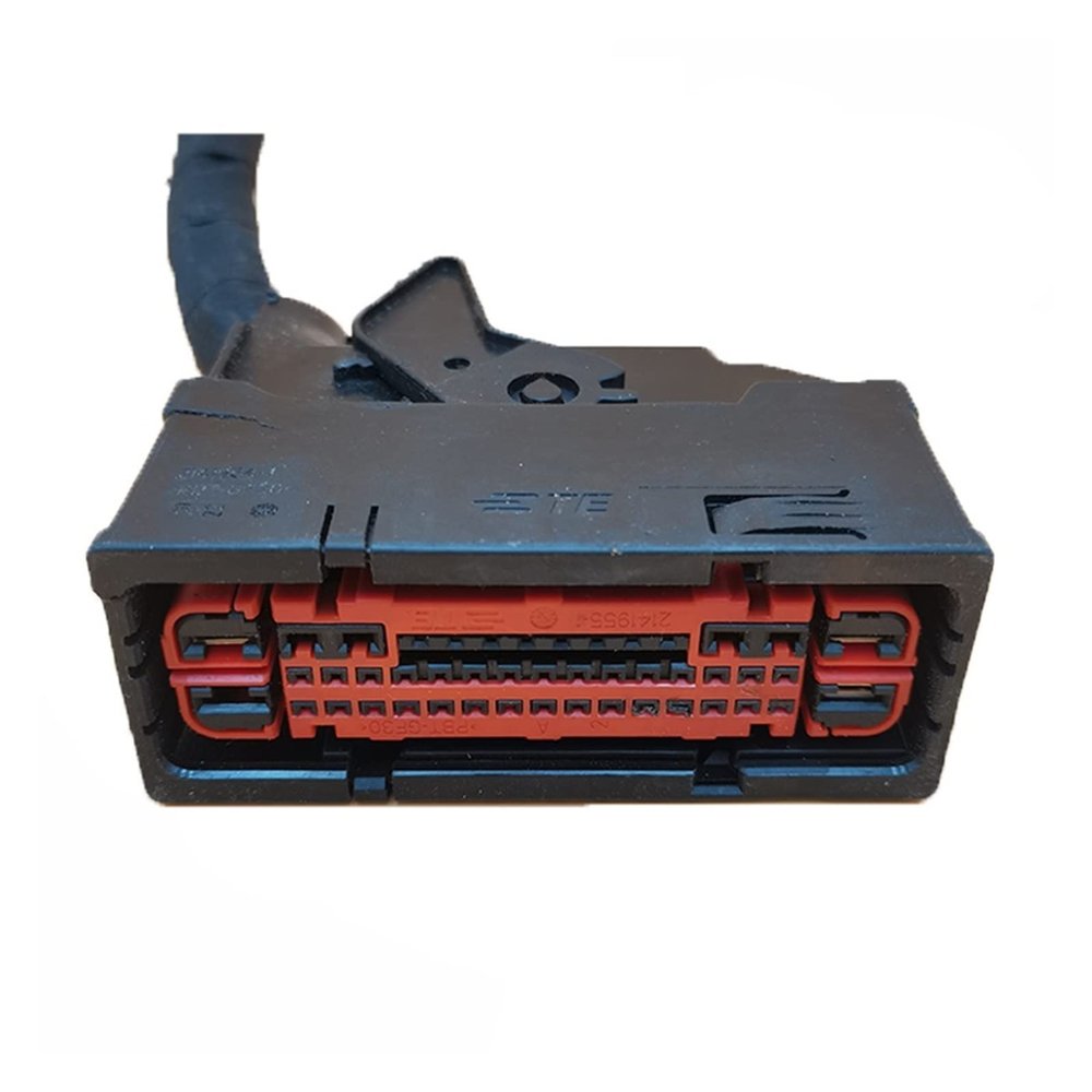 46Pin Car Engine ABS Pump Computer Electronic Connector Harness ABS Plug With Cable Compatible With F~rd New Mondeo