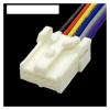 6Pin Car DVD Plug Wiring Harness Rearview Mirror Electronic Connector with Cable 7283-8660 Compatible with YAZAKI view 2