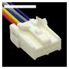 6Pin Car DVD Plug Wiring Harness Rearview Mirror Electronic Connector with Cable 7283-8660 Compatible with YAZAKI view 3