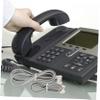 DIYEAH 3pcs Flat RJ12 6P6C Telephone Extension Cords for Landline Phones Silver Gray Sturdy and Flexible Cable view 4