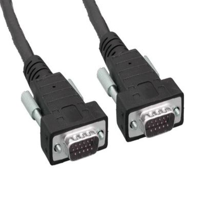 100 ft. Plenum-Rated CMP SVGA HD15 Male to Male Monitor Cable - Black