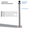 WINDFRD All 304 Stainless Steel Mount Base with 17" Long Arm, Aluminum 1.5" Ball Adapter for Tablets/Fish Finders, Compatible with RAM, Arkon, iBolt and More 1.5 inches/C Size Ball Double Socket Arm view 2