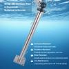 WINDFRD All 304 Stainless Steel Mount Base with 17" Long Arm, Aluminum 1.5" Ball Adapter for Tablets/Fish Finders, Compatible with RAM, Arkon, iBolt and More 1.5 inches/C Size Ball Double Socket Arm view 3